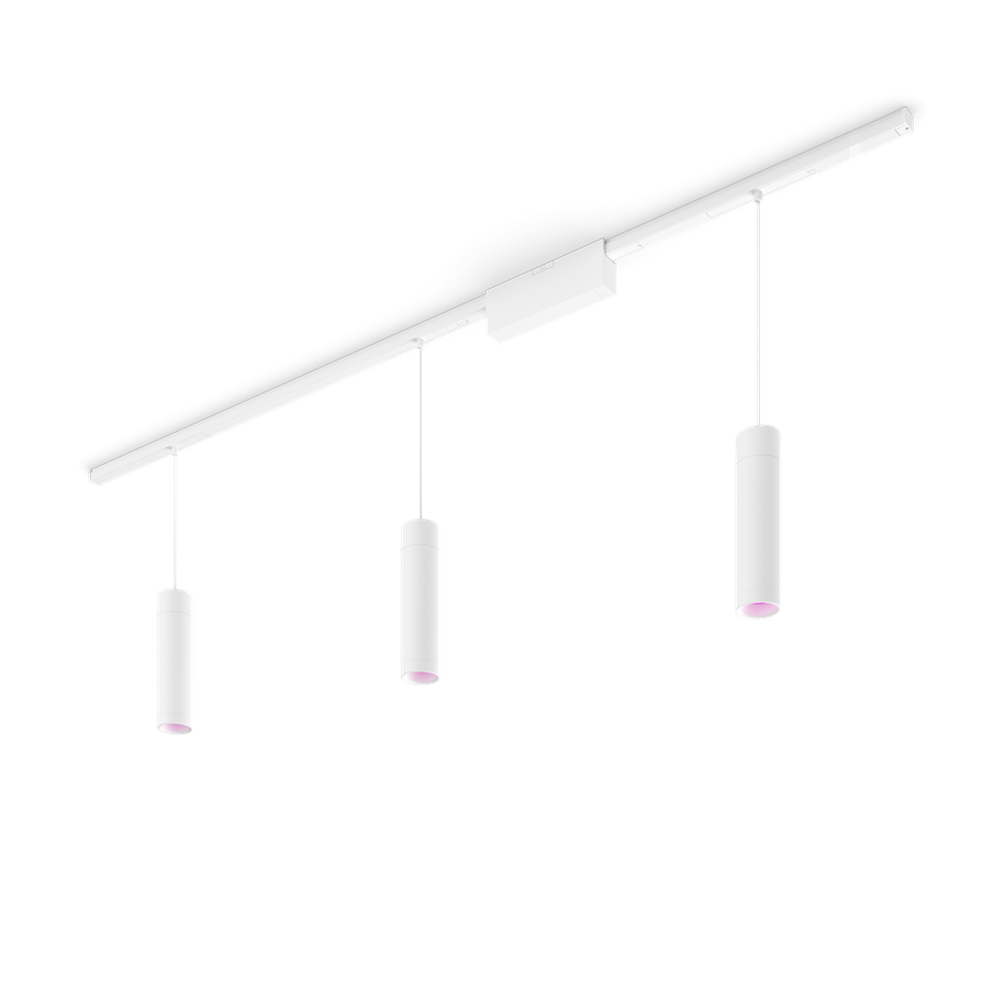 Philips Hue Perifo Skenset Tak 3xPendellampa Vit