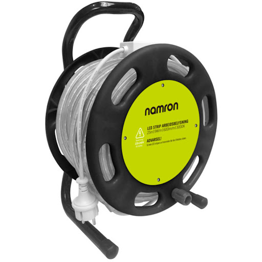 Namron LED strip Arbetslampa 25m 3000K IP44 230V