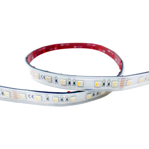 Namron LEDstrip 5m RGBW 19,2W IP65 24VDC