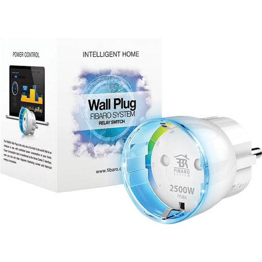 Fibaro Wall Plug FGWP-102 Schuko Vit