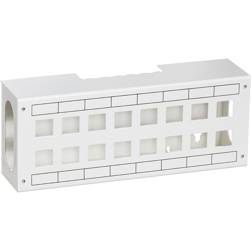 Schneider Actassi patchbox 2 rader 16 portar vit