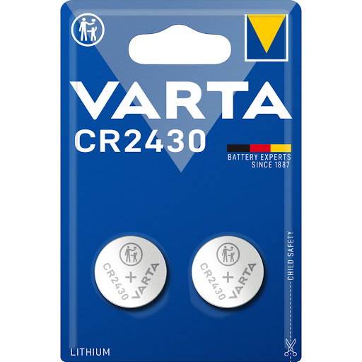 Varta Knappcellsbatteri Lithium CR2430 2-pack