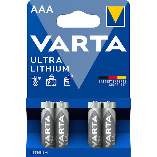 Varta Batteri Professional Lithium AAA LR03 4-pack