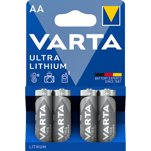 Varta Batteri Professional Lithium AA LR06 4-pack