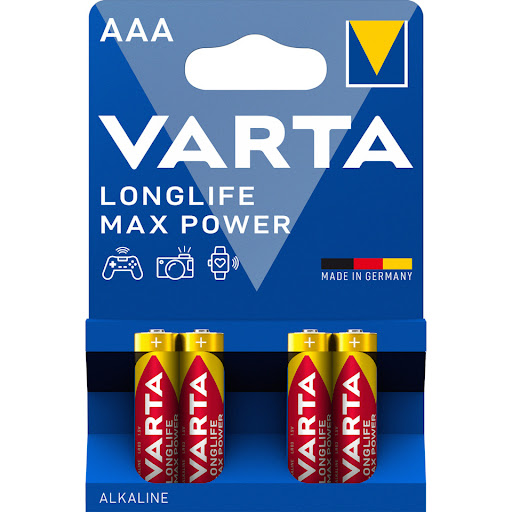 Varta Batteri Max Tech AAA LR03 4-pack