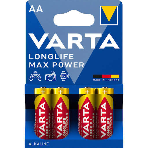 Varta Batteri Max Tech AA LR06 4-pack