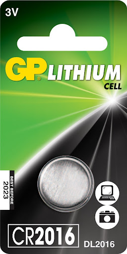 GP Batteri Lithium CR2016