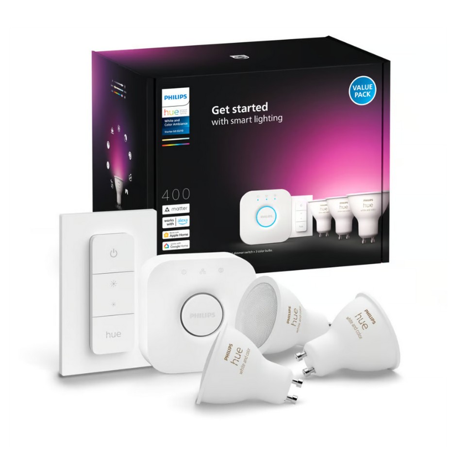 Philips Hue WCA 4.2W GU10 3-pack