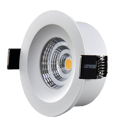Designlight Q-3MW LED 4,2W 3000K IP44 inkl. drivdon Vit