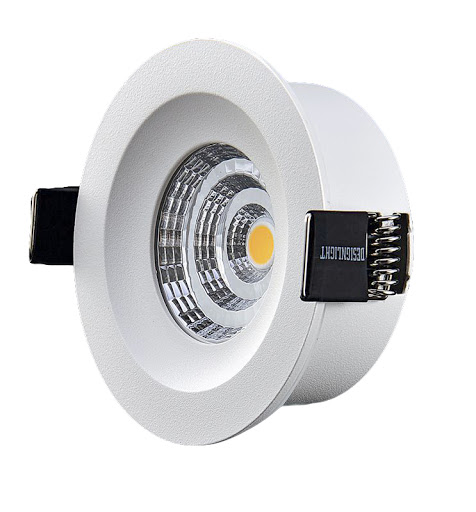Designlight Q-4MW LED 4,2W 2700K IP44 inkl. drivdon Vit