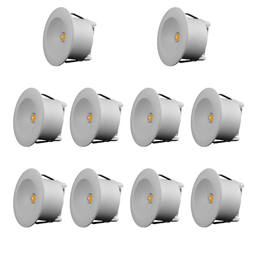 Designlight Q-32MW-10 Minidownlight 10-pack 1,2W 3000K 350mA