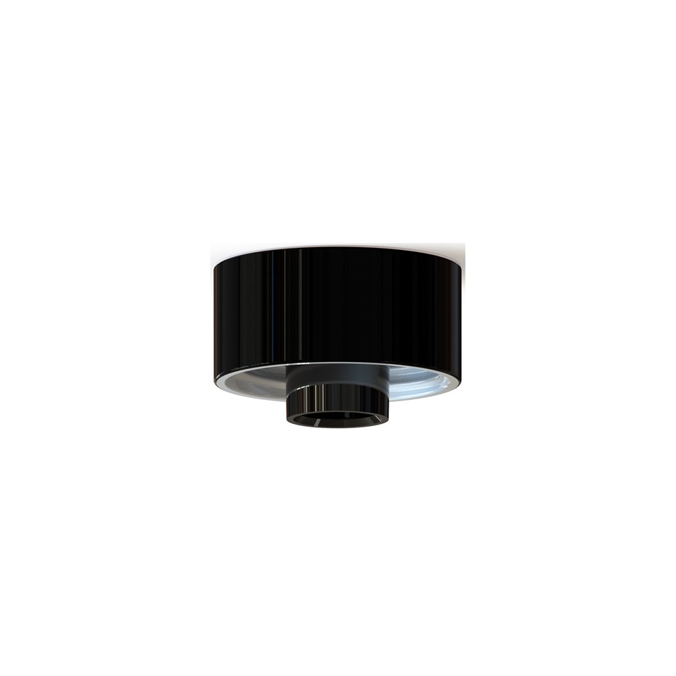 Ifö Electric Sockel IP54 E27 gänga 99mm Svart