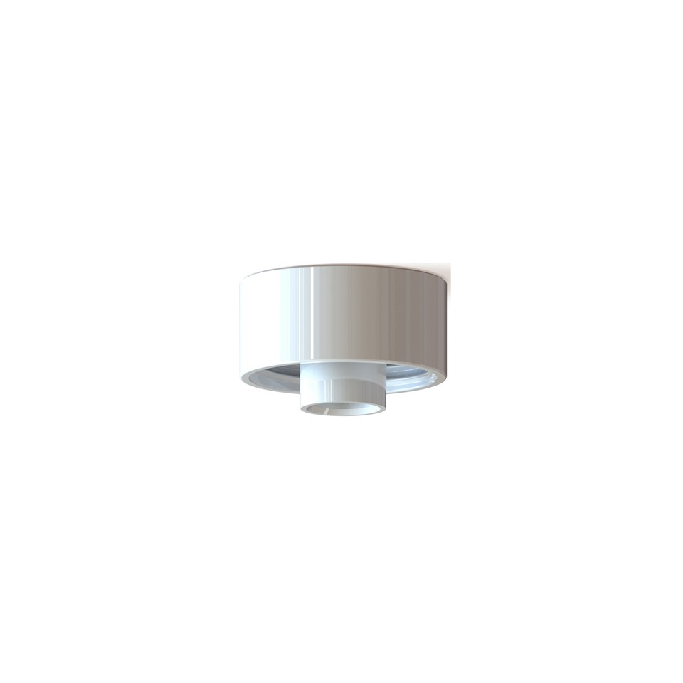 Ifö Electric Sockel IP54 E27 gänga 99mm Vit