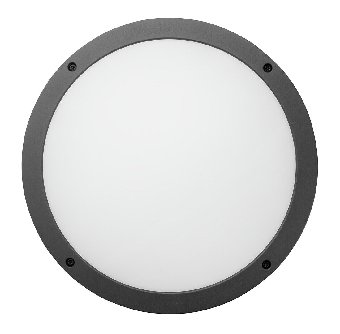 Airam Halo Vägglampa LED IP65 Antracit