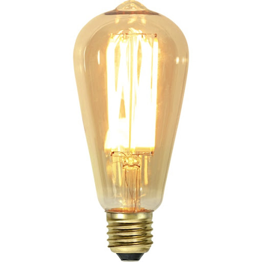 Star Trading LED Edison Vintage Gold 3,7W E27 240lm 1800K Di