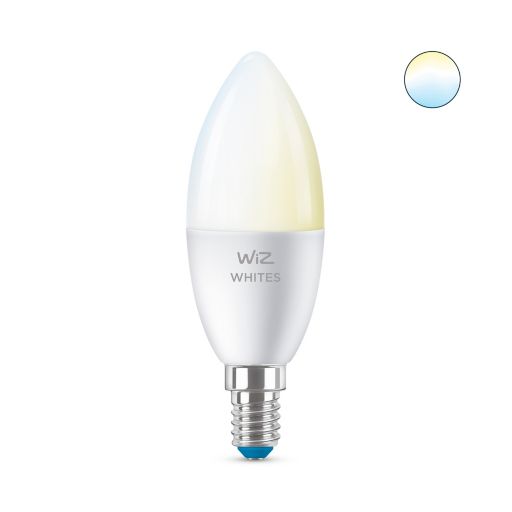 WiZ LED White Kron 4,9W (40W) E14 470lm 2700-6500K WiFi