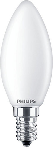 Philips LED Frostad Kron 3,4W (40W) E14 470lm WarmGlow