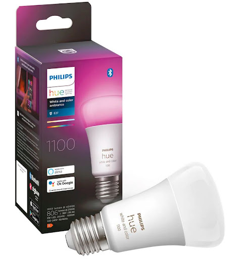 Philips Hue White and Color Ambiance 9W E27 1100lm