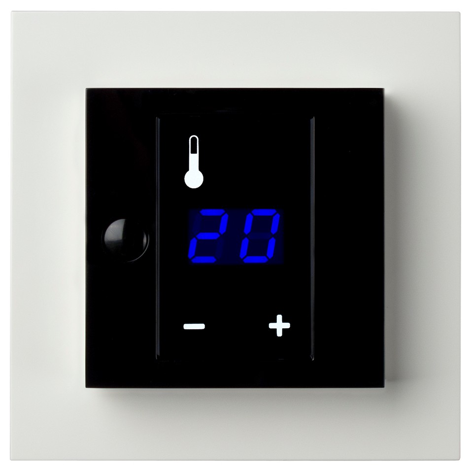 Elko Plus Termostat Display 3200W Fjällvit