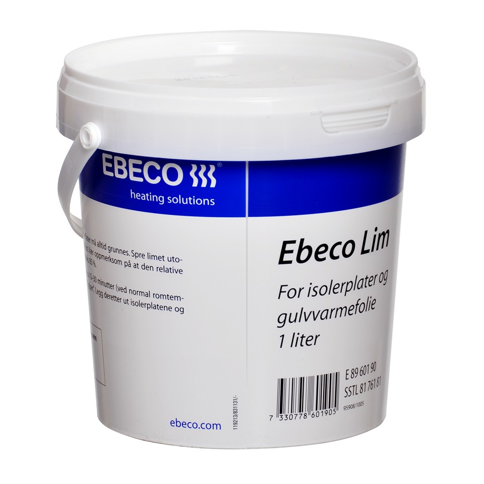 Ebeco limRäcker till 4-8m² folieyta