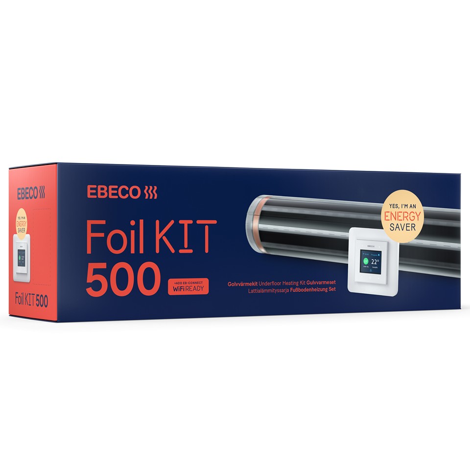 Ebeco Foil Kit 6m² 13,5m 43cm inkl. EB-Therm 500