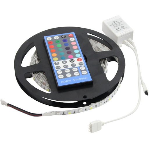 Namron LEDstrip Digital RGB+W 5m IP20 IR 10W/m 24V DC