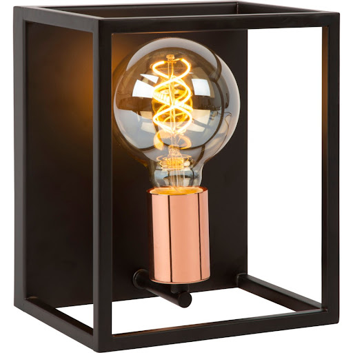 Lucide Arthur Vägglampa E27 Svart