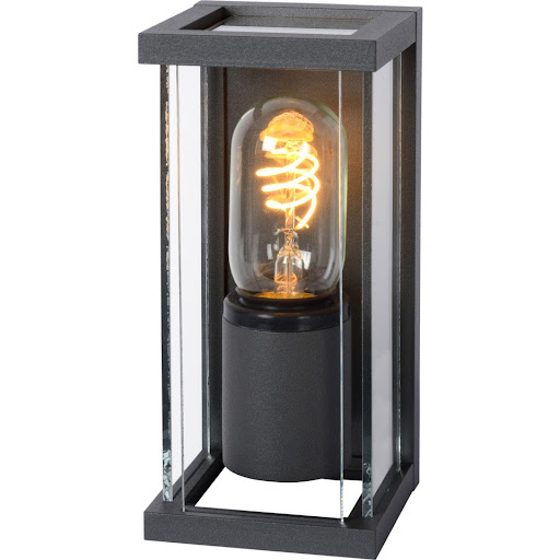 Lucide Claire Mini Vägglampa E27 IP54 Antracit