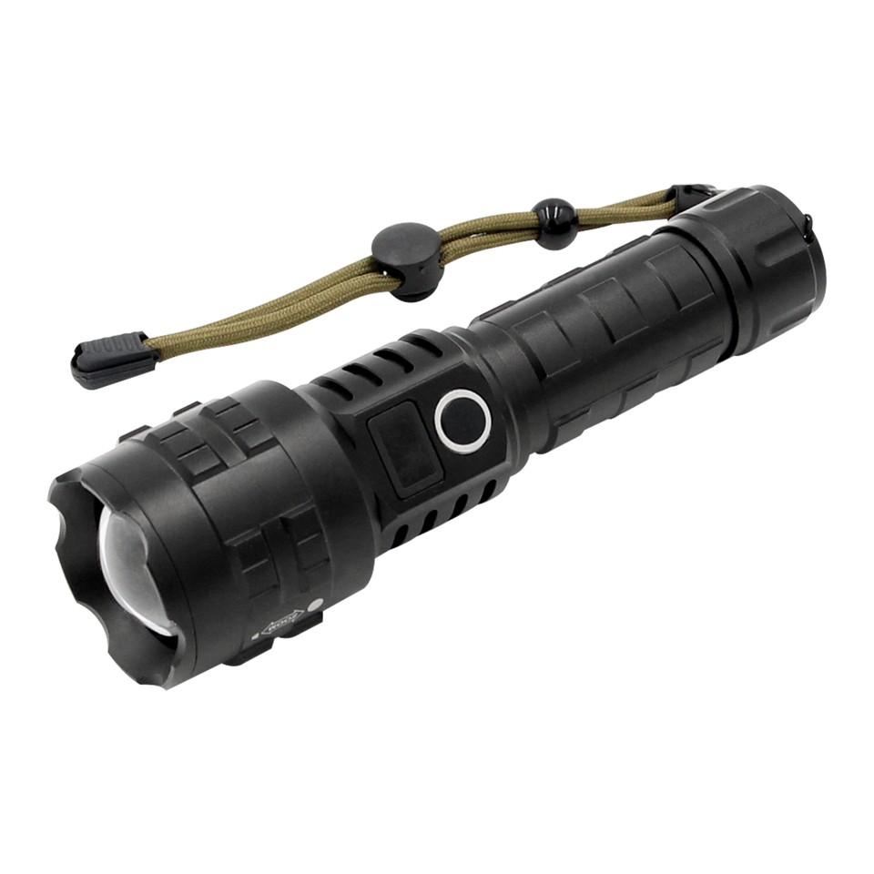 Orno Ficklampa LED Laddbar 15W 1200lm Zoom
