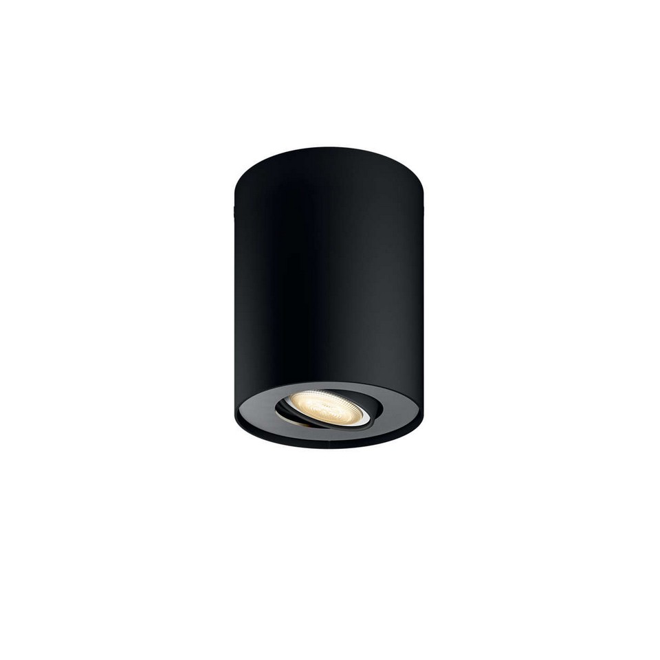 Philips Hue Pillar Spot 1L Svart