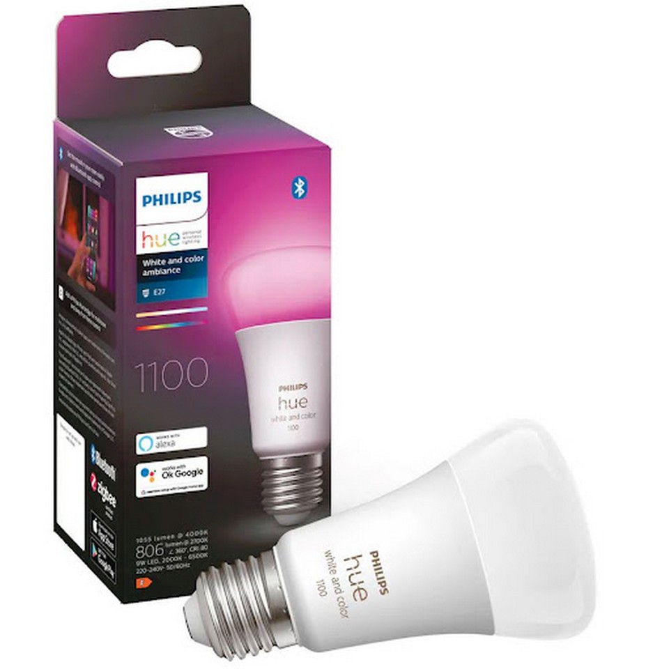 Philips Hue White & Color Ambiance A60 9,5W E27 1100lm