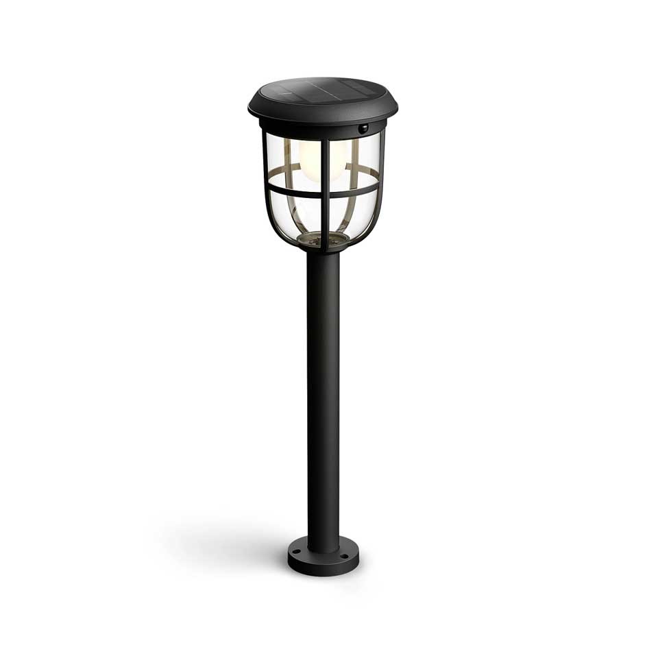Philips Radii LED pollare 3000K svart