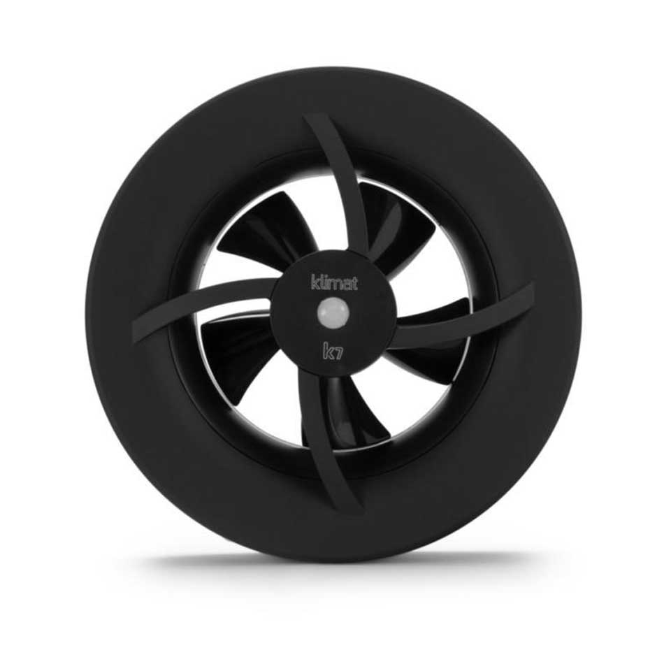 Klimatfabriken Klimat K7 Multi Badrumsfläkt IP44 Svart