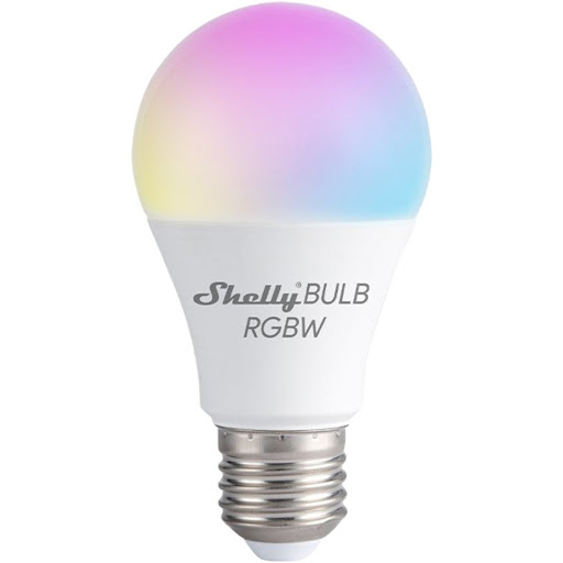 Shelly Duo E27 RGBW LED 9W 800lm 2700K WiFi