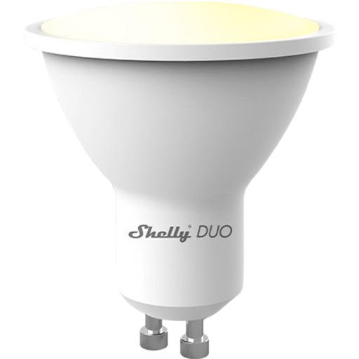 Shelly Duo GU10 WW/CW LED 5W 400lm 2700-6500K WiFi