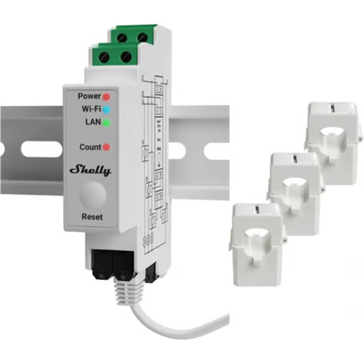 Shelly Pro 3EM – 120A