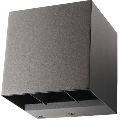 SG Armaturen Artes Vägglampa IP65 8W 3000K Grafit