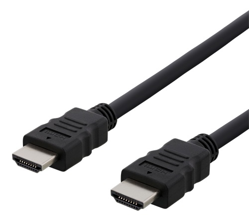 Deltaco HDMI Kabel v1.4 Ha-Ha 2m Svart
