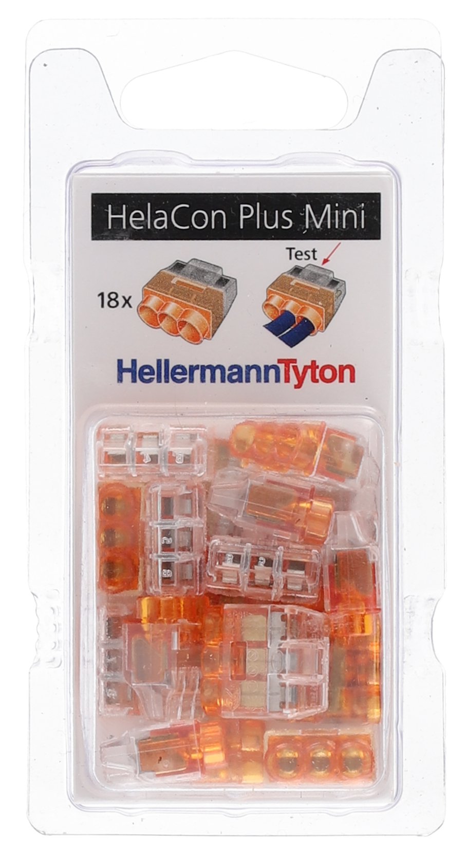 Helacon Plus Mini HCPM-3 Orange 18-pack blister