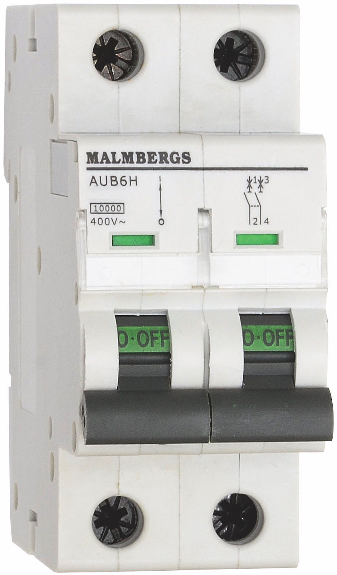 Malmbergs Minibrytare 25A 2-pol B-Typ