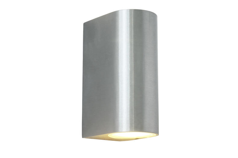 Llitt Mats II Vägglampa GU10 Borstad Stål