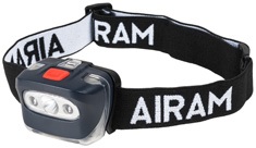 Airam 3W Cree LED-pannlampa 200lm (exkl. 3xAAA batterier)