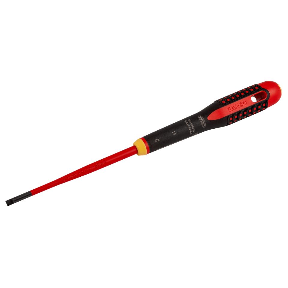 Bahco Spårskruvmejsel ERGO Slim 6,5×150