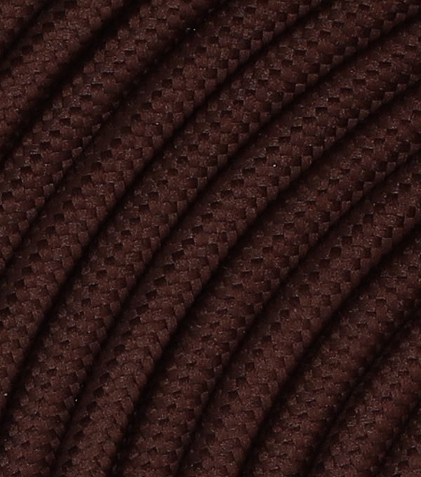 Merlotti Textilkabel Brun 3×0,75mm²