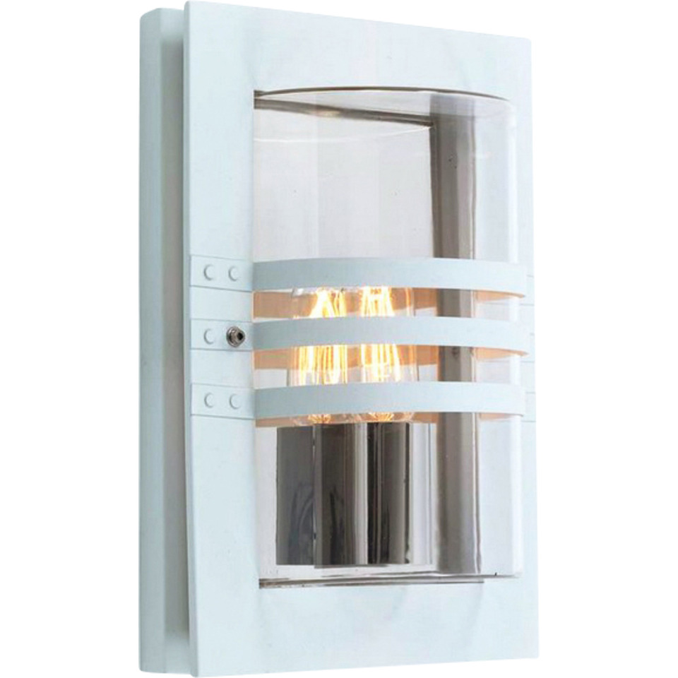 Elektro-Armatur Ekeberg Vägglampa Utomhus E27 IP44 Vit