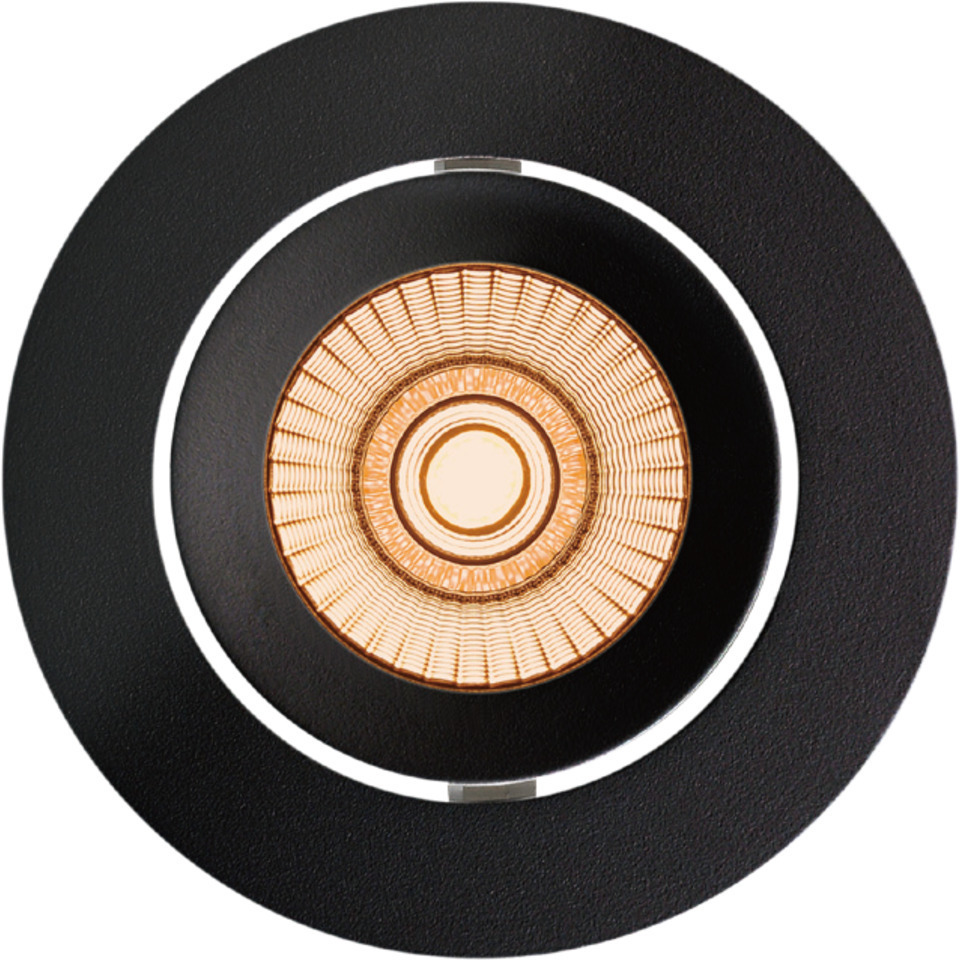 Namron Alfa Reflektor LED Downlight Tune 10W 230V matt svart