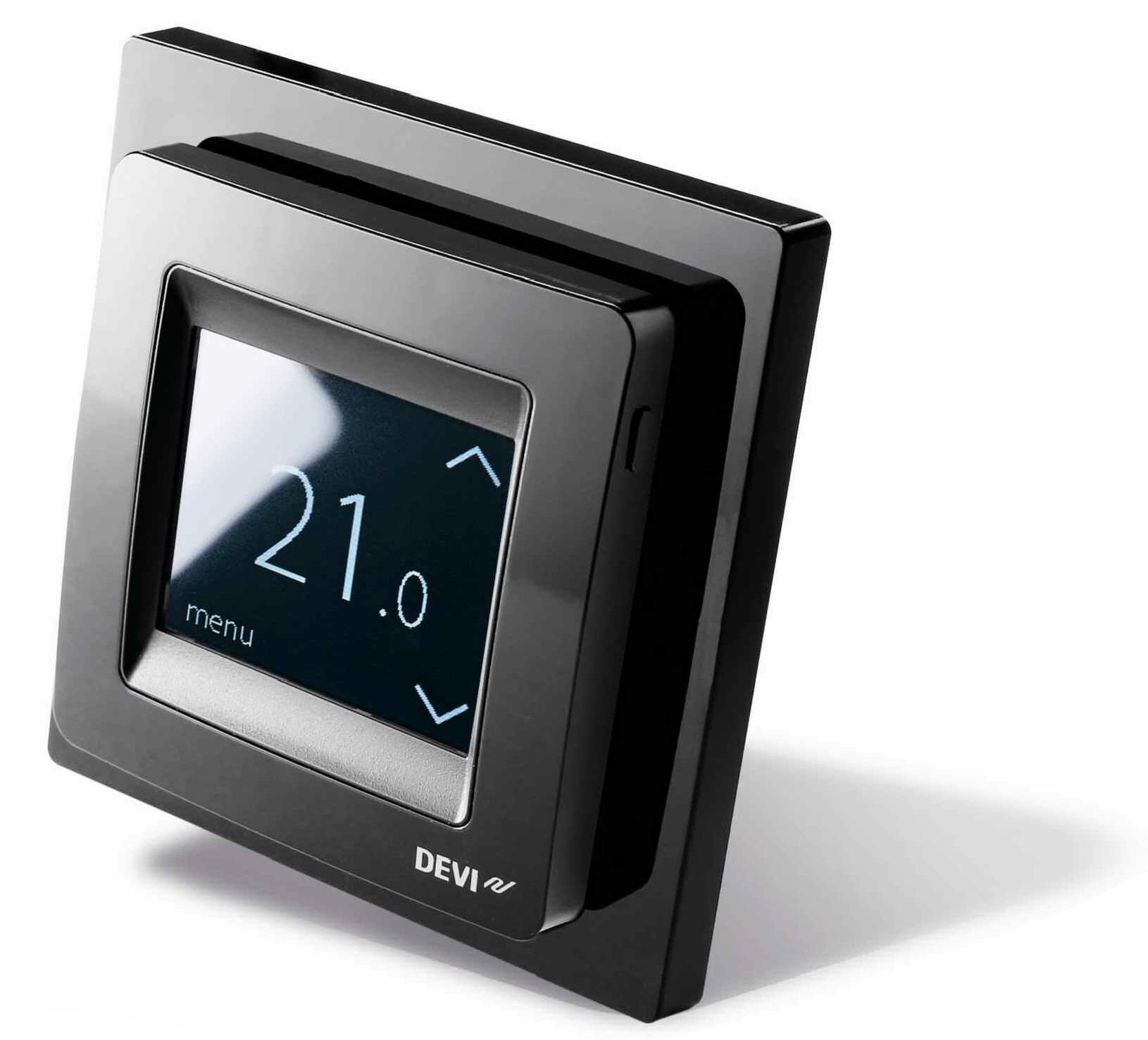 DEVIreg Touch golvvärmetermostat Svart