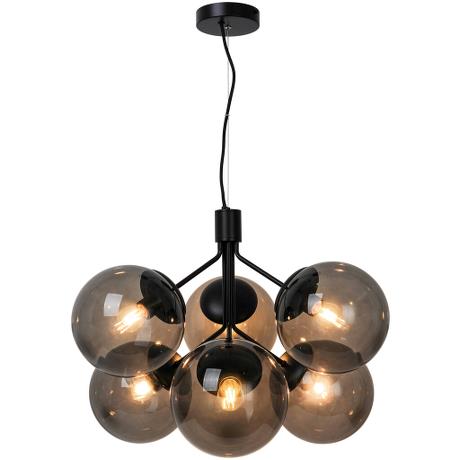 Nordlux Ivona Pendel 6L Svart