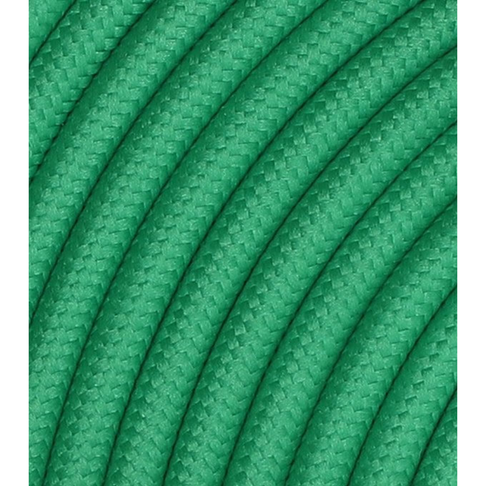Merlotti Textilkabel Grön 2×0,75mm² (11.500)
