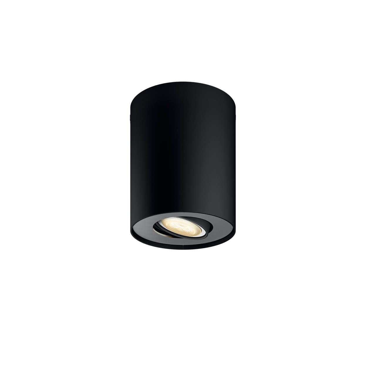 Philips Hue Pillar Spot 1L inkl. Dimmerswitch Svart